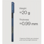 Θήκη Pitaka Ultra-Slim Weaving+ Aramid PitaTap Magsafe 1.00mm CARBON FIBER για Apple iPhone 17 PRO MAX 6.9 2025 - MILKY WAY GALAXY - KI1701MPM